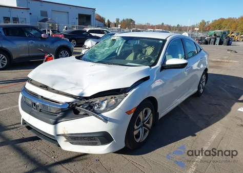 2016 Honda Civic Lx z USA, uszkodzony, nr VIN 19XFC2F53GE033446